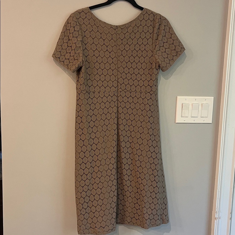 Rabbit Rabbit Rabbit Beige Lace Overlay Dress - Picture 5 of 8